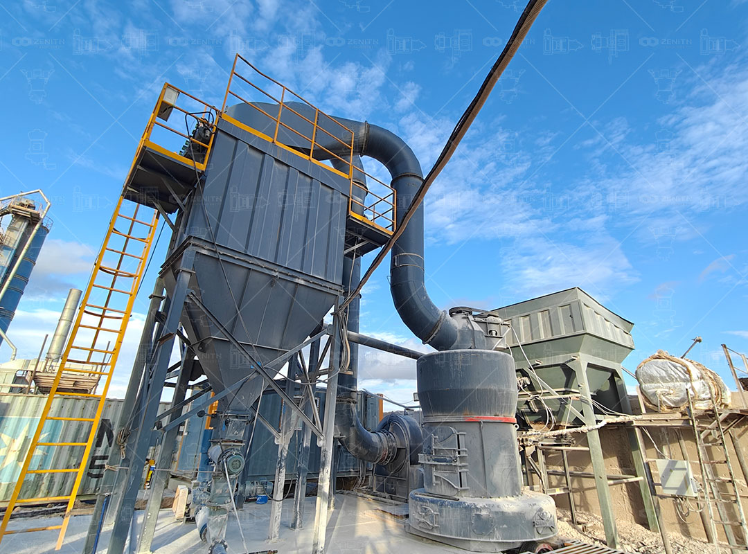 MTW European Trapezium Mill operating in an industrial plant setting